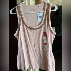Guess sequined tank top
